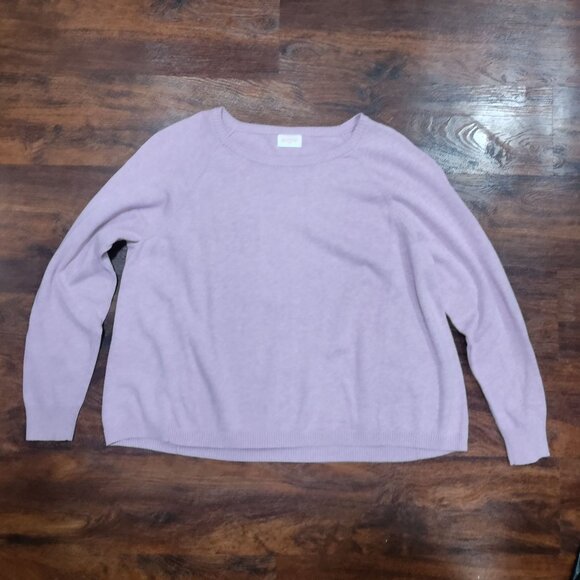 Gorman Purple Crew Neck Knit Pullover Long Sleeve Sweater Stacey Jumper Size 10 - Picture 2 of 12